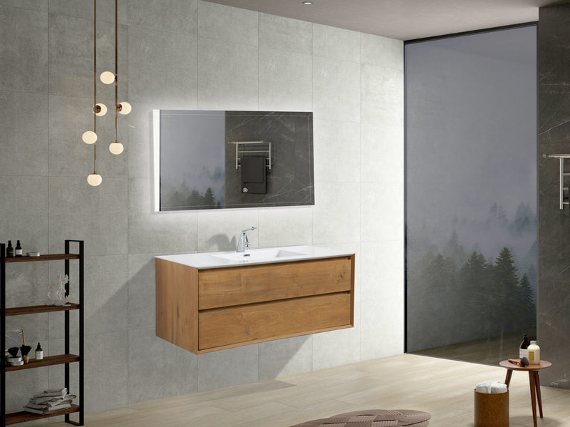Evos Boutiques 48 in oak bathroom vanity duplicate