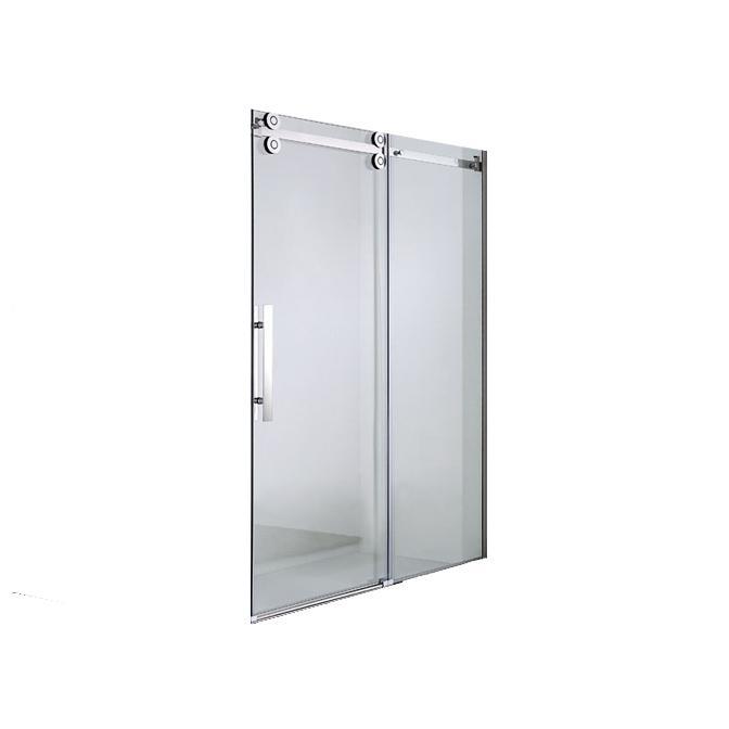 Evos Boutiques Chrome Shower Door & Base tinted