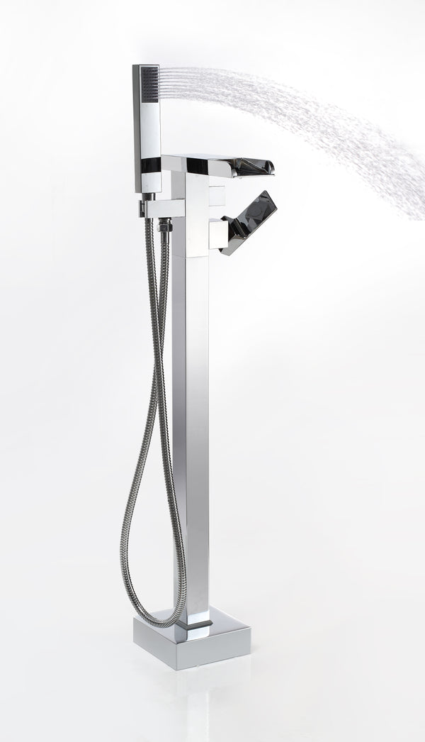 Evos Boutiques freestanding bath faucet side view