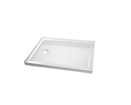 2BD acrylic base left side drain 48 x 36