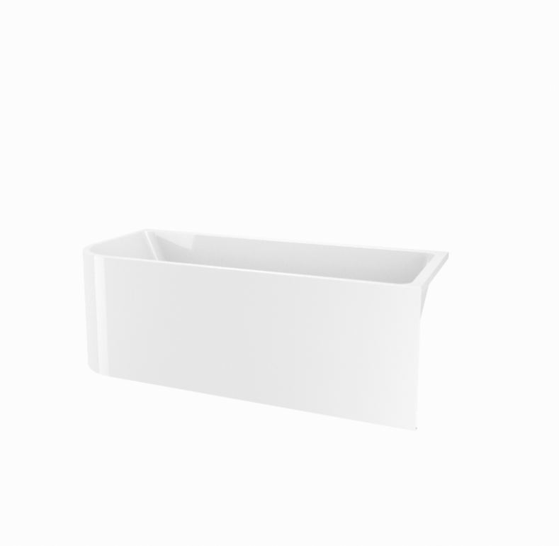 Acrylic Corner Right Bathtub 60x28