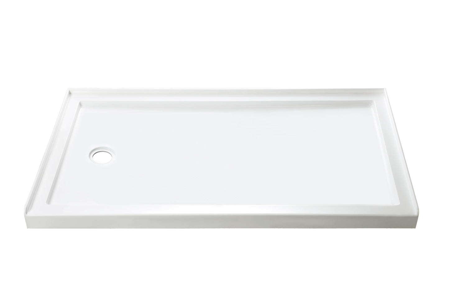 Base Alcove 3B 60 x 36 Standard Left Side Drain