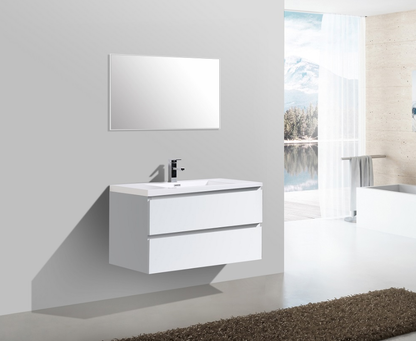 Alice 40in Single Vanity with acrylic top