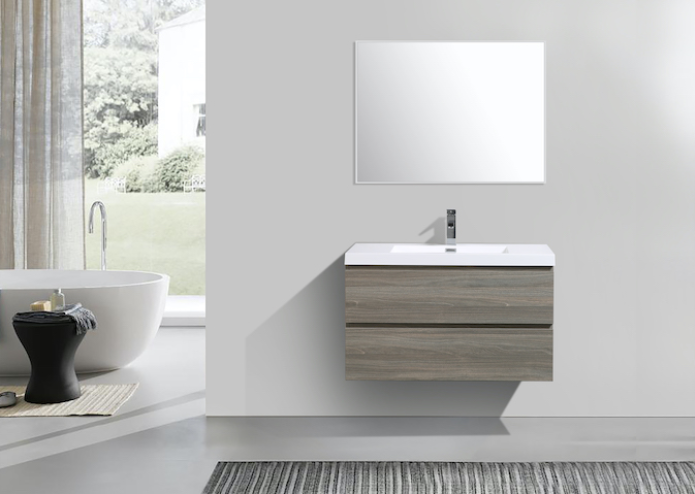 Alice 40in Single Vanity with acrylic top