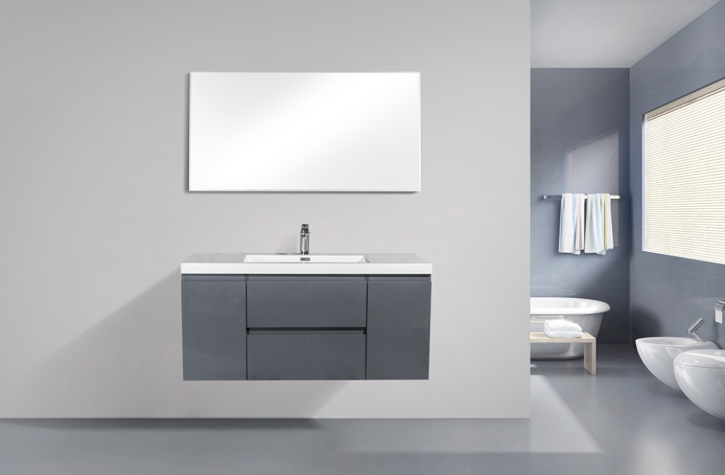 Alice 48in Single Vanity with acrylic top