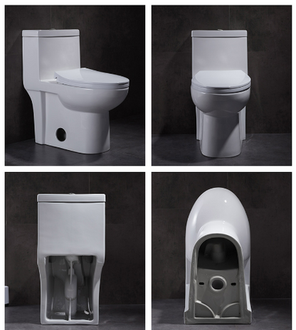 Evos boutiques white toilet technical pictures