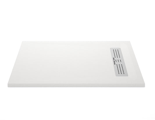 Base de douche en quartz blanc pur Evos Boutiques