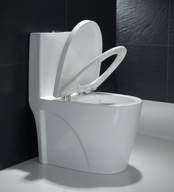 Elton One-Piece toilette Evos, Open lid