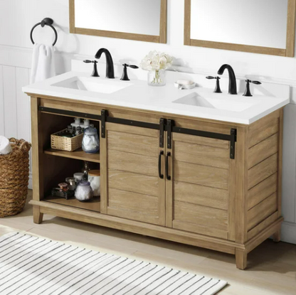 Evos Stirling Bathroom double vanity 