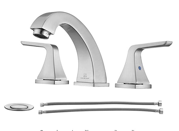Evos Boutique chrome 3-hole bathroom faucet