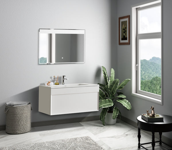 Evos  Boutiques  36  in  modern  white  vanity