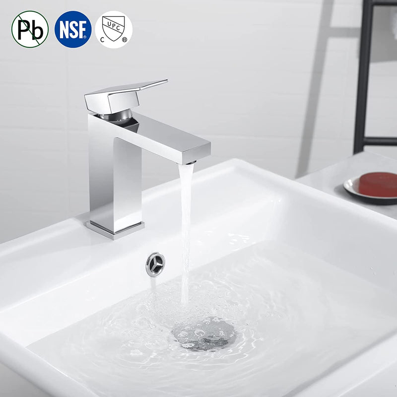 Evos Boutiques 4.3 in vessel sink faucet running water