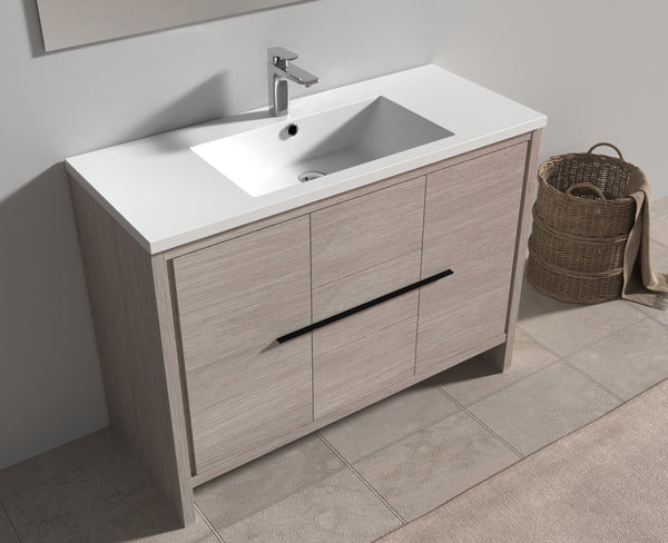 Evos Boutiques 47  in oak vanity angled