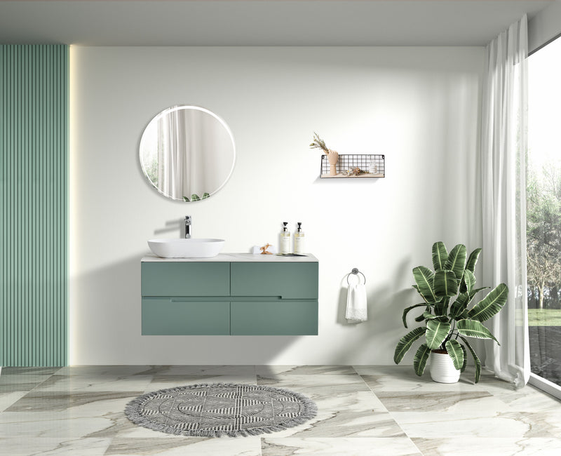 Evos Boutiques 48 in green vanity 