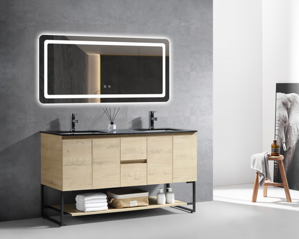 Evos Boutiques 60 in bathroom vanity side view