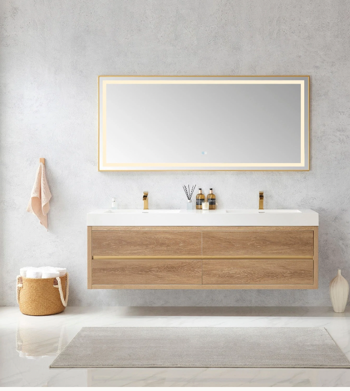 Evos Boutiques 60 in double sink vanity