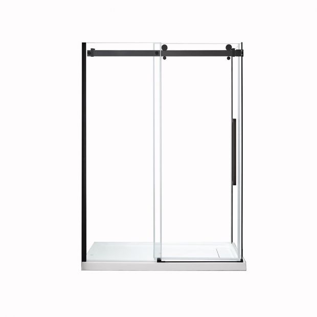 Evos Boutiques 60 x 84 in High Sliding Shower Door 