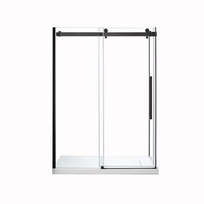 Evos Boutiques 60 x 84 in High Sliding Shower Door 