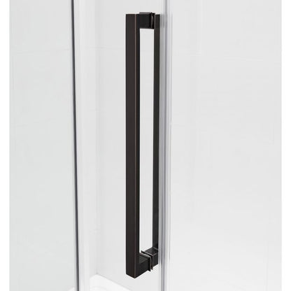 Evos Boutiques 60 x 84 in High Sliding Shower Door handle