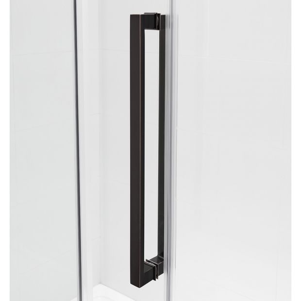 Evos Boutiques 60 x 84 in High Sliding Shower Door handle