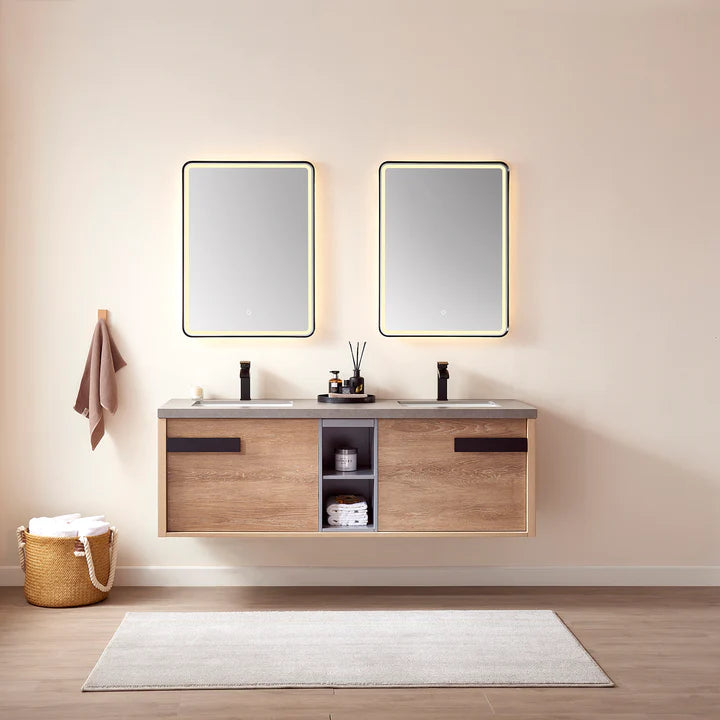 Evos Boutiques 63 in glamour oak vanity