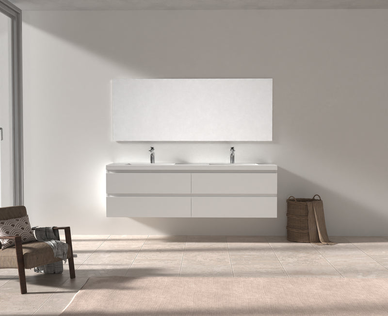 Evos Boutiques 72 in white  colour vanity