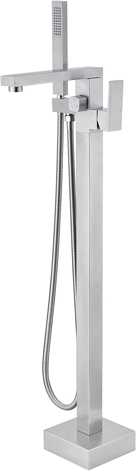 Evos  Boutiques  Silver  33  in  freestanding  faucet