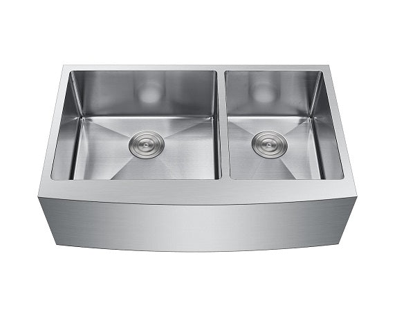 Evos Boutiques Stainless steel kitchen sink 33.8 x 20.75 x 10 in.