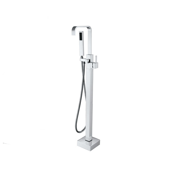 Evos Boutiques chrome freestanding bath faucet