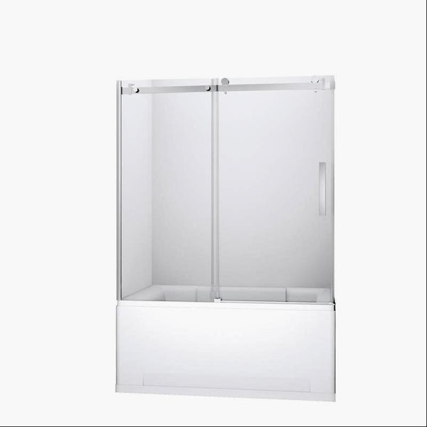 Evos Boutiques chrome shower sliding door