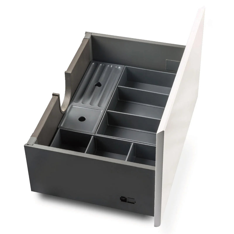 Evos Boutiques drawer organizer closed up