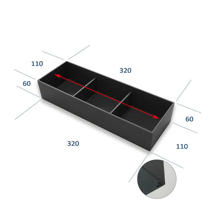 Evos Boutiques drawer organizer measurements
