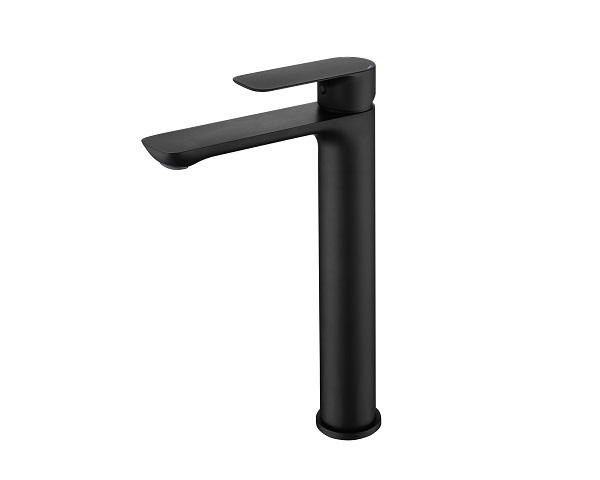 Evos Boutiques matte black faucet for vessel sink