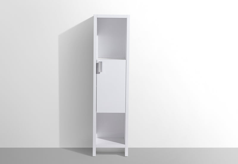 Evos Boutiques side unit with white finish