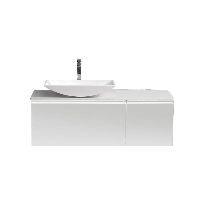 Evos Boutiques white finished bathroom vanity
