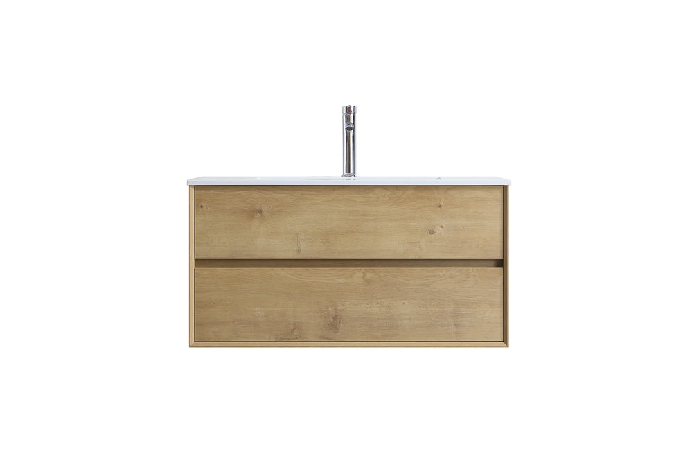Evos Brand Vanity EXPECT Gold 40 White Background