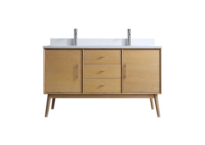 Double sink vanity