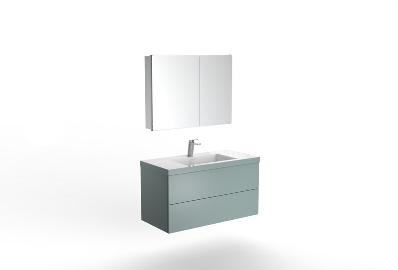 Evos  Boutiques 40 in green vanity no backgroun