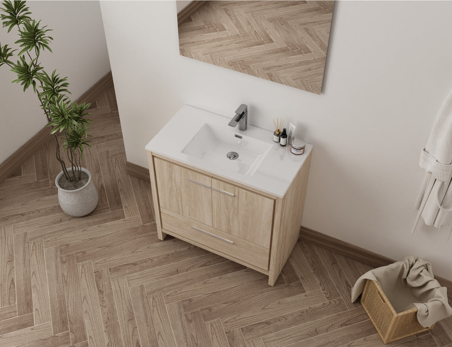 Monako 36" - Light Oak