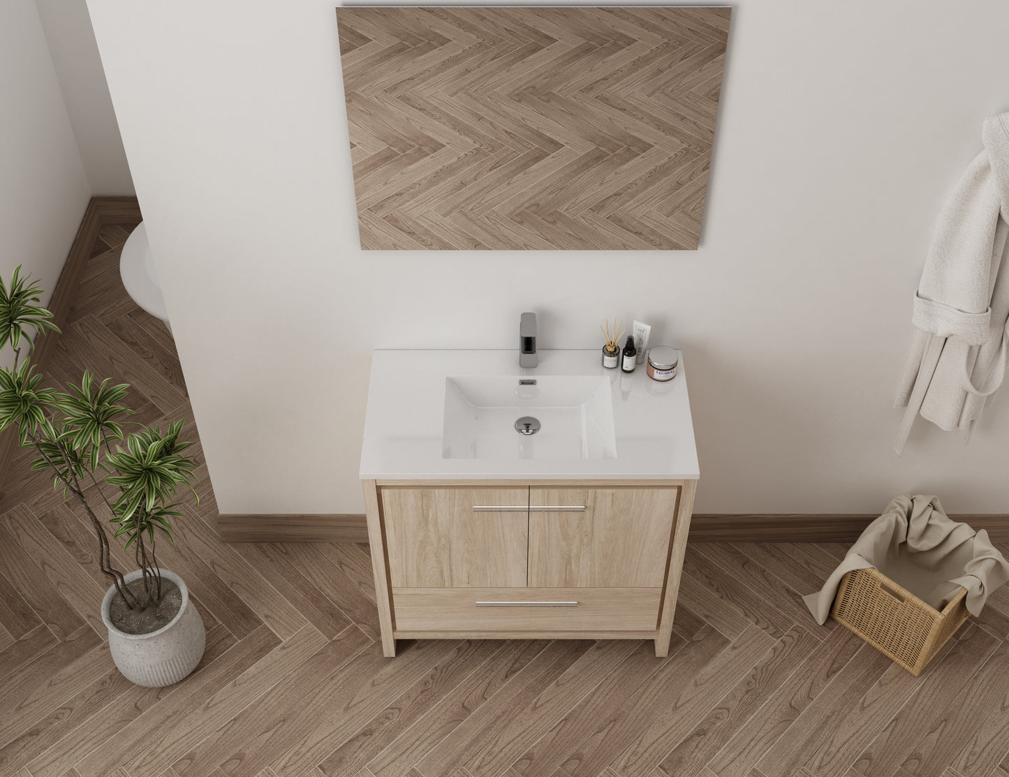 Monako 36" - Light Oak