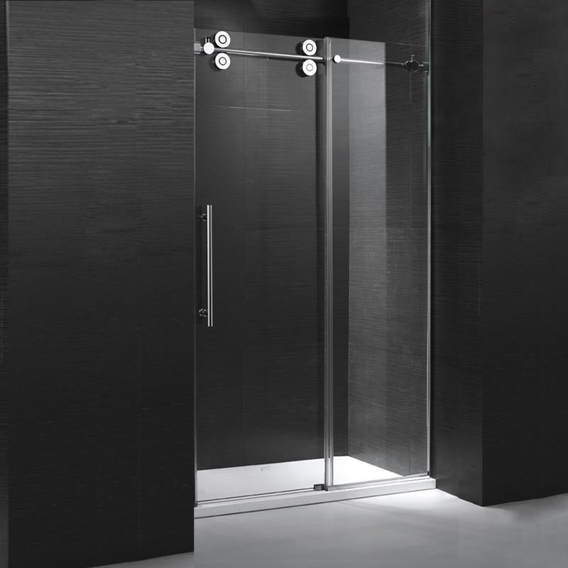 La Quintessence I Black Shower Door Alcove Installation