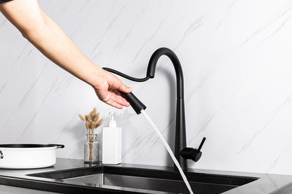 Sensor Touch Kitchen Faucet with Pull Down.