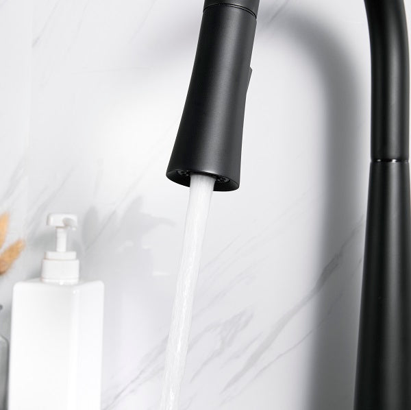 Sensor Touch Kitchen Faucet with Pull Down close view