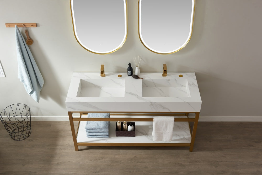 single sink vanities in bathroom vanities top view